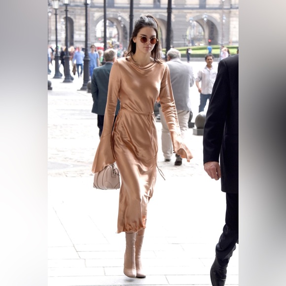 NWT moon dance long sleeve maxi dress size US2 Kendall - Picture 1 of 9